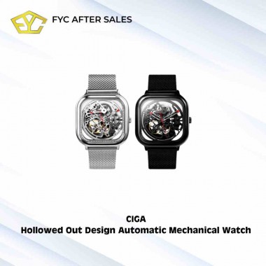 CIGA Hollowed Out Design Automatic Mechanical Watch