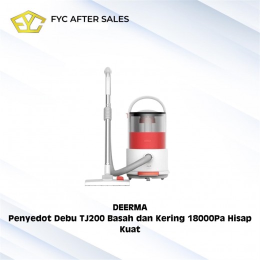 Deerma Penyedot Debu TJ200 Basah dan Kering 18000Pa Hisap Kuat