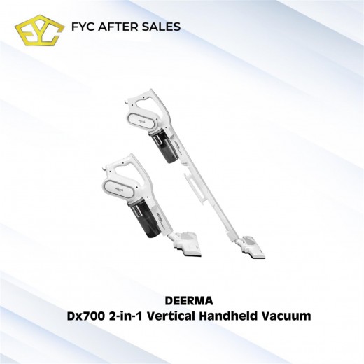 Deerma Dx700 2-in-1 Vertical Handheld Vacuum - DX700 Putih