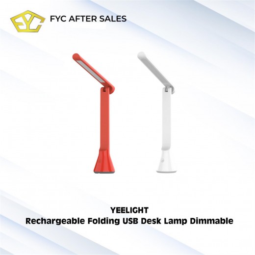 Yeelight Rechargeable Folding USB Desk Lamp Dimmable YLTD11YL
