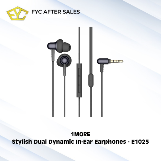 1MORE Stylish Dual Dynamic In-Ear Earphones - E1025