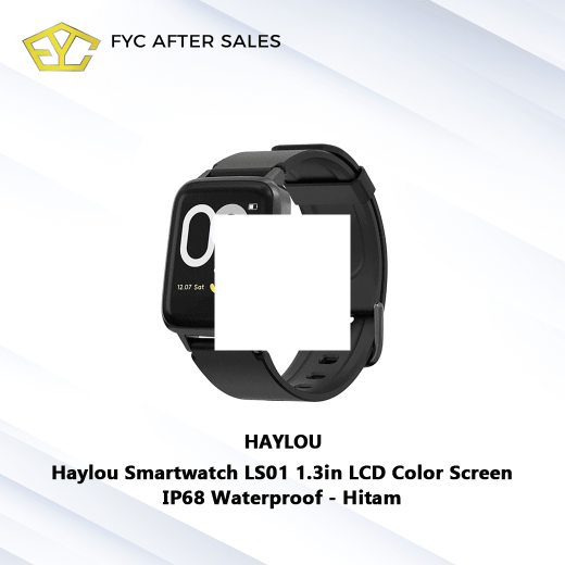 Haylou Smartwatch LS01 1.3in LCD Color Screen IP68 Waterproof - Hitam