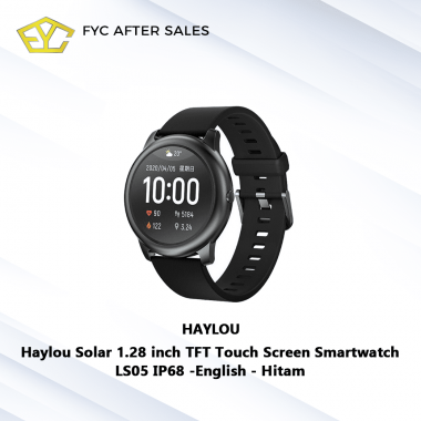 Haylou Solar 1.28 inch TFT Touch Screen Smartwatch LS05 IP68 -English