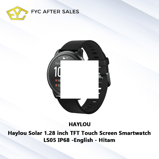 Haylou Solar 1.28 inch TFT Touch Screen Smartwatch LS05 IP68 -English