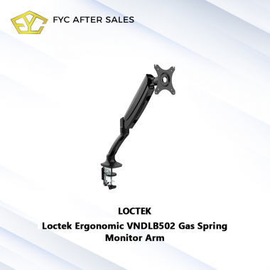 Loctek Ergonomic VNDLB502 Gas Spring Monitor Arm