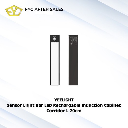 Yeelight 20 cm Sensor LightBar LED Rechargable Induction Cabinet Coridor Lamp 