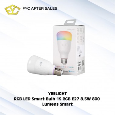Yeelight LED Smart Bulb 1S E27 8.5W 800 Lumens - RGB 1S