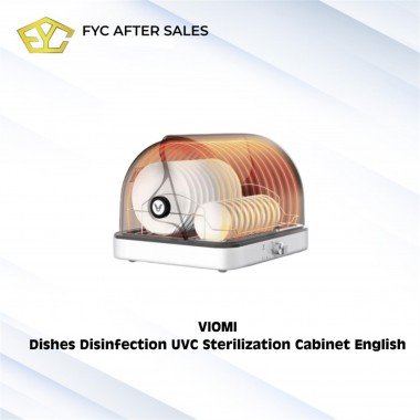 VIOMI Dishes Disinfection 99.99% UVC Sterilization Cabinet English
