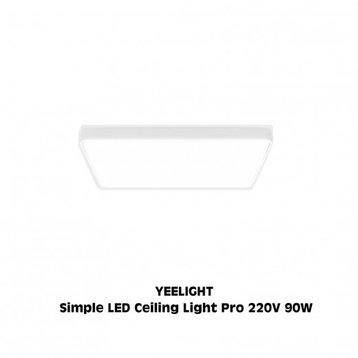 Yeelight Simple LED Ceiling Light Pro - Putih 220V 90W